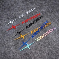 [A769] Reflective Car Sticker Suitable for KENTECH Exhaust Car Modification Reflective Sticker Body Decoration Sticker Waterproof