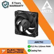 Flexi Tech Arctic P12 Pro 120mm PWM Casing Fan - Black