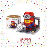 JTS LOZ 9542 Despicable Me Spiderman Minion Building Blocks