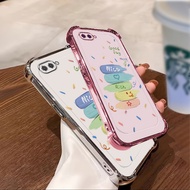 Casing OPPO A3S A5 A12E A1K realme C2 phone case 2025 NEW Silicone Four corner protection NICE