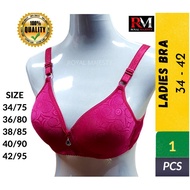 Women Bra ABC Cup Xde Dawai Cotton Bra Baju Dalam Wanita Bra Wanita Tanpa Dawai Design D