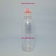 Amdk Round Bottle C 330 Ml Natural Exclusive Aqua Cap / Plastic Bottle / Mineral Water Bottle / Pet 