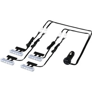 SEIWA F336 Car Supplies, LED Floor Light, 4 Rows