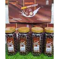 Bonibol cokelat - Megabol biskuit coklat salut - Bonibol 3 Combi - Bonibol pelangi - D king snack bi