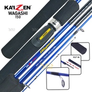 Kaizen WAGASHI Fishing Rod | Travel Rod | Solid Fiber | Connect 3 |150 165 180