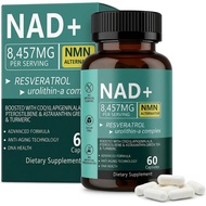 NAD Supplement with Resveratrol, NMN Supplement Alternative, NAD Plus Nicotinamide Riboside, Quercet