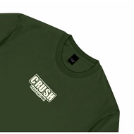 CRUSH EXP T-Shirt Army Short Sleeve T-Shirt Men's T-Shirt Distro T-Shirt TSC0726 ARMY