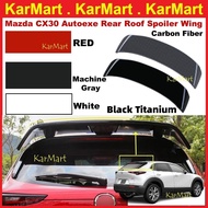 Mazda CX-30 2019 - 2026 AutoExe Rear Roof Spoiler Wing Sports Rear Wing Original Car Style Fixed Win