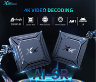 X96 M200 TV BOX Android 14.0 4+64GB Bluetooth 5.4 Amlogic S905X5M DLNA Dual Wifi 2.4G/5G Smart Box