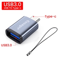 Essager Type C to USB 3.0 Adapter USB C OTG Adapter for Macbook Samsung S20 huawei Usbc Otg Connecto
