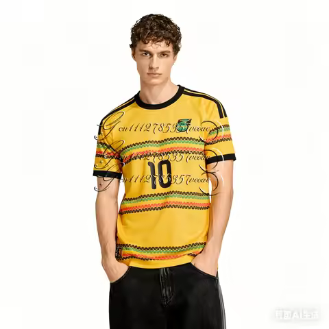 2026 New Classic Summer Mens Reggae Boyz Fans Jamaica Home Marley 10 National Team Soccer Jersey Foo