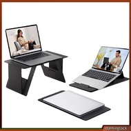 daminglack* Portable Laptop Stand Sturdy Laptop Stand Portable Adjustable Laptop Stand Space-saving Foldable Desk for Home Office Use Southeast Asian Buyers' Choice