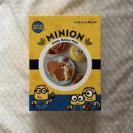 【全新未開封】Récolte x Minion Smile Baker Mini 迷你鬆餅機（小小兵限定款）