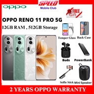 Oppo Reno 11 Pro 5G (12/512GB) | Oppo Reno 11 5G (12/256GB) | 6.7" Inches AMOLED | 2 Years Oppo Warranty | Free Gifts
