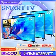Smart TV 4k Android TV 12 1080P Digital TV 1K FHD 32 inch 43 inch 3D Dolby Audio LED Digital TV