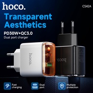 [2024]Hoco Original 100% CS42A PD30W 18W Type -C Fast Charger Adapter for Xiaomi Redmi Samsung iPhon