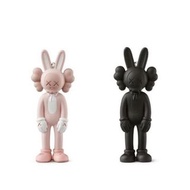 正版Kaws original Fake  Accomplice Pink & Black 全新舊版 鎖匙扣 糖膠 公仔