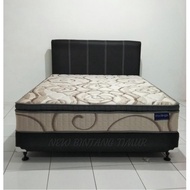 Terlaris Spring Bed Romance Feelings Plustop 180 x 200 HB Abel  Full Set -Jabodetabek Only