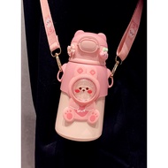 kids water bottle water bottle kids Cute Girl Dedicated Baby Water Bottle Children Thermos Cup