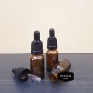 10ml Brown Glass Pipette Bottle / Serum Bottle / Brown Amber Glass Dropper / Essence Oil Bottle / Br