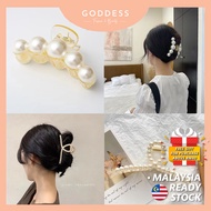 GODDESS Korean style Pearl hairpin hair pin Pearl hair clip Blonde shark hair clip