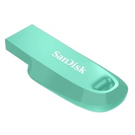 SanDisk Ultra Curve CZ550 128GB USB3.2 Flash Drive Green