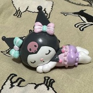 kuromi melody 睡覺 擺設 公仔 睡衣
