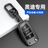 Car Key Wallet STNK Cover Suitable for Audi Q5L keycase 23 model A4L new A4 male A6 car Q5 shell A6L