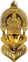 Traditional Brass Varagi Kamachi Diya for Puja Deepam Oil Lamp for Home | Temple Kamatchi Devi Maa |