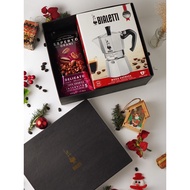 Bialetti Moka Express or Brikka Christmas Gift Set - Moka Pot Bialetti Classico Coffee in a gift box