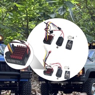 [tlvcbd] 1/12 RC Car 60A Brushed ESC Upgrade Part Accs Modification Multiple Protection Functions fo