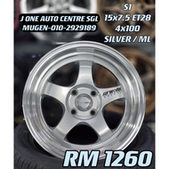 NEW RIM 15 S1 for VIOS MYVI ALZA SAGA BLM CITY JAZZ WIRA