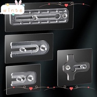 WINTE Double Hole Screw Sticker, No Punching Wall Hanger Traceless Nail, Variable Distance Screw Hoo