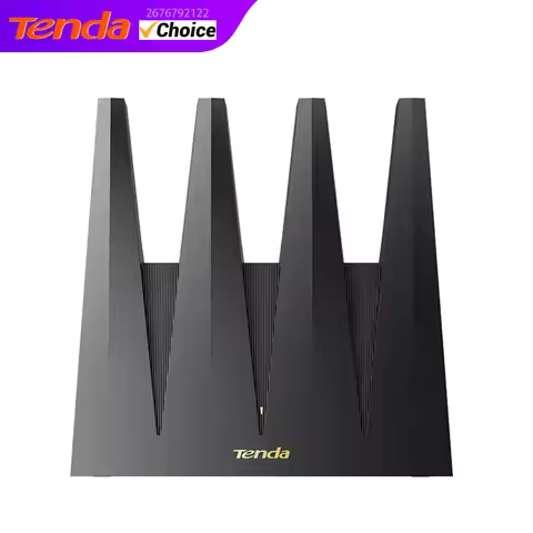 Tenda New AX12 AX3000 Gigabit WiFi 6 Router Dual Band 2.4/5G 2976 Mbps Dual-Core 1.2GHz CPU Wireless