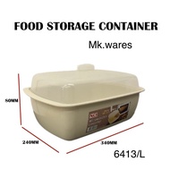 Mk.wares 6413&6413/L Nci Food Storage Container/Bekas Lauk Bertutup/Bekas Kueh/Microwafe Tahan Panas