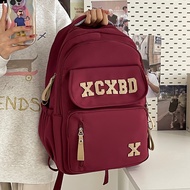 High School Backpack Outing Durable Computer Bag