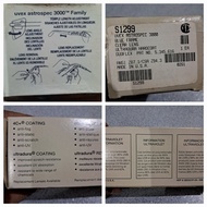Kacamata safety Uvex Astrospec 3000 original buatan Amerika anti fog UV Static Scratch item no 2