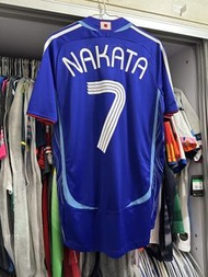 日本隊 波衫 球衣 中田英壽 Nakata 世界盃 2006