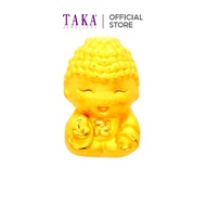 TAKA Jewellery 999 Pure Gold Charm Buddha