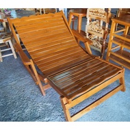TT.Shop  แพร่ ระนาดคู่ไม้สัก ระนาดนอน เก้าอี้นอนปรับระดับ เก้าอี้นอนไม้ เปลนอนไม้  เก้าอี้นั่งนอนเล่น เก้าอี้สนาม