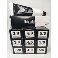 0/00 2/0 3/0 4/0 5/0 Base Tone 100ml Hair Color Dye Colour Cream Professional Salon Use