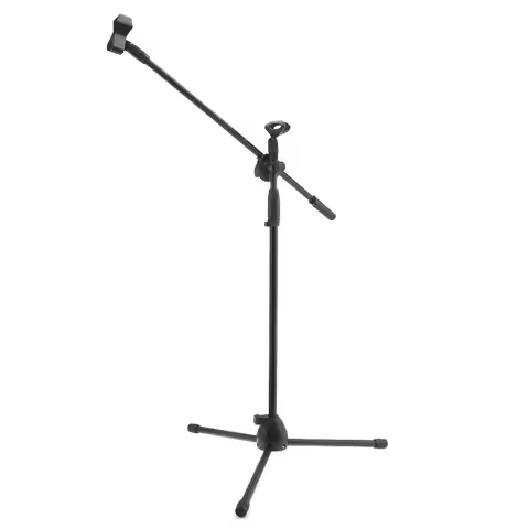 Professional Microphone Floor Stand Ajustable Stage Tripod Swing Boom Metal Holder Mount Microphone 