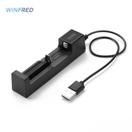 18650 USB Lithium Battery Charger Li-ion Battery Quick Charging Slot Charger [winfreds.my]