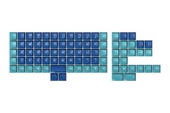 Drop MT3 Dasher Keycap Set, ABS Hi-Profile Keycaps, Doubleshot Legends, MX Style Covers Ortholinear 