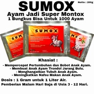Vitamin Ayam - SUMOX - Suplemen Ayam - Vitamin Penambah Nafsu Makan - Obat Ayam Broiler