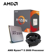 AMD Ryzen 5 2600 6 Cores 3.4Ghz AM4 Desktop Processor with Wraith Stealth Cooler