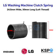 LG Washing Machine Clutch Spring, 24.5mm Wide, 30mm Long (Left Thread), Washing Machine Spare Part