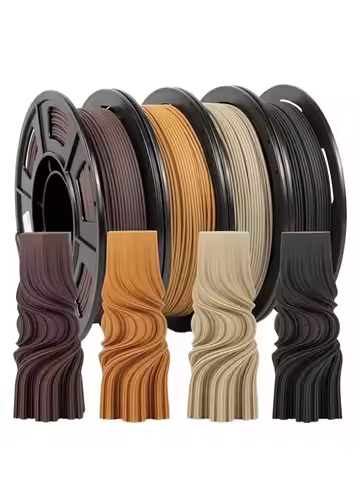 3D Printer Wood Filament PLA 1.75mm Sublimation Wooden PLA 1kg/500g/250g 3D Printing Material Ebony 
