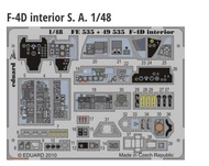 Eduard FE535 1/48 F-4D Color Cockpit PE with Hasegawa
