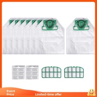 For VK200 FP200 Parts for Vorwerk Kobold Vacuum Cleaner Bag Replacement Filter 8 VK200 Bags+2 HEPA F